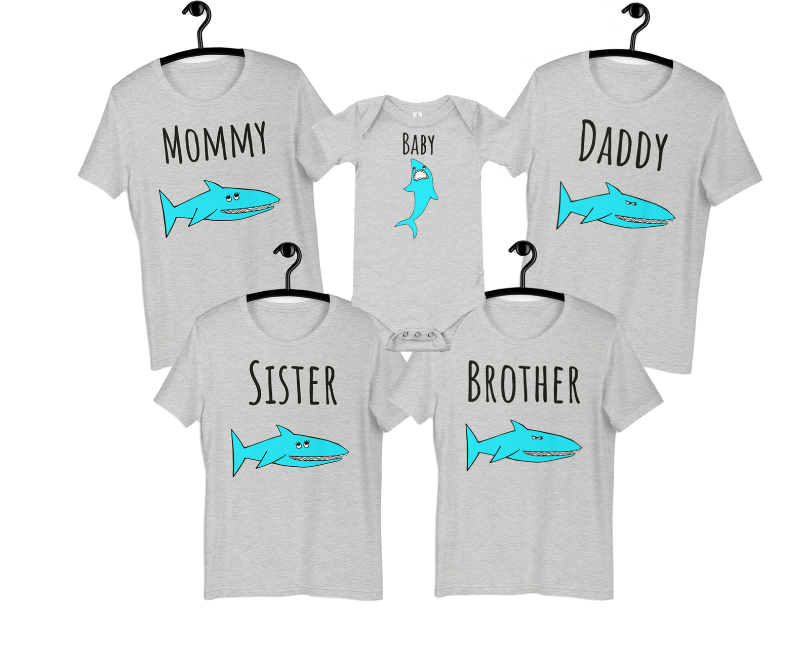 family shark shirts