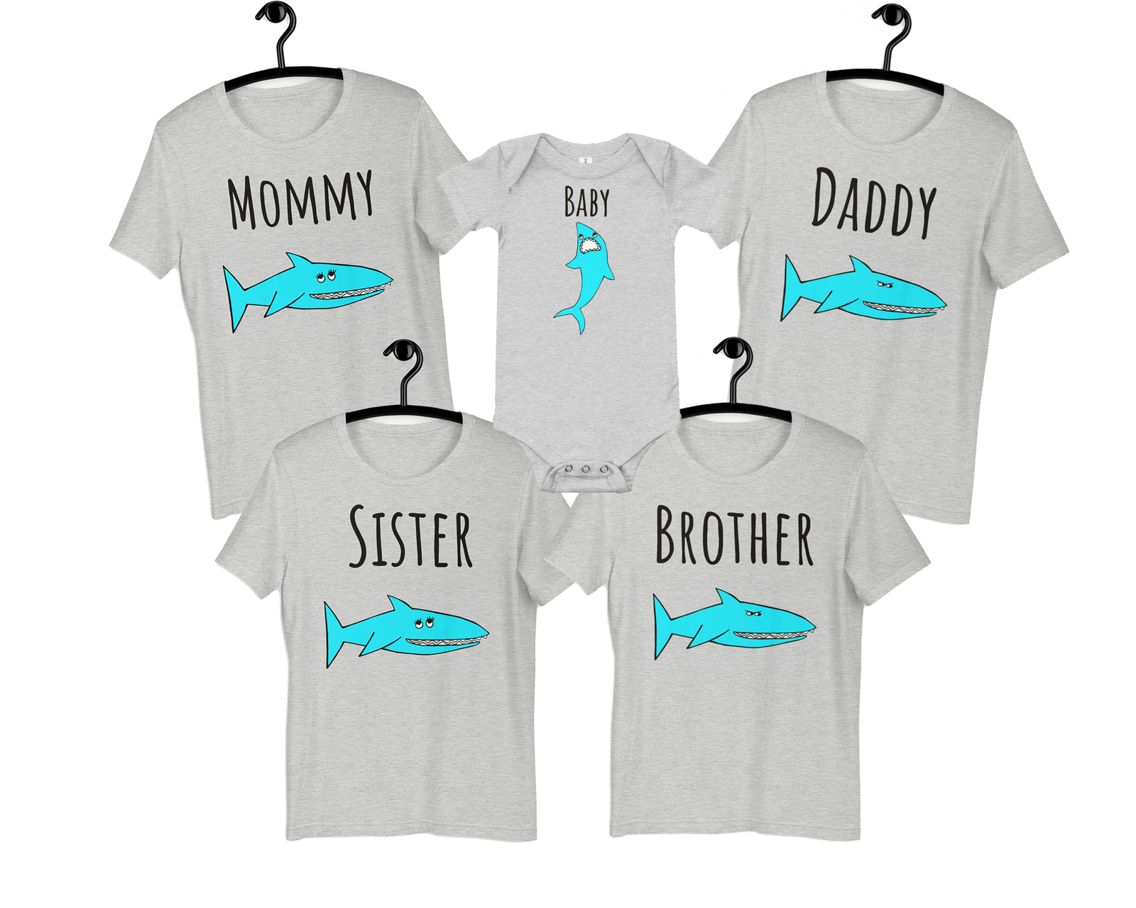 Download Family Shark Shirts The Cutest Matching Family Shark T S